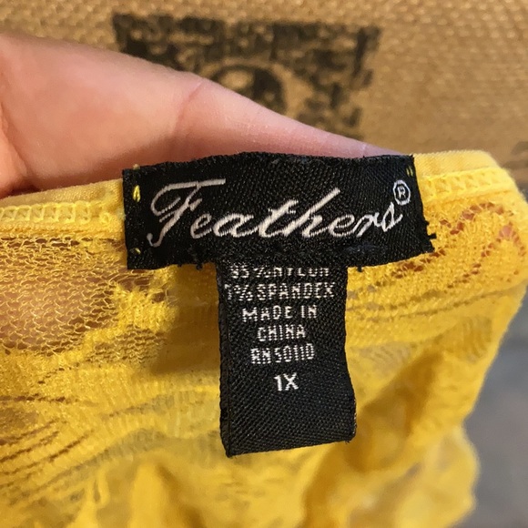 Feathers tank top - Picture 4 of 4